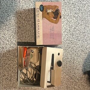 Vintage Oster Duo-Massage Device with Box